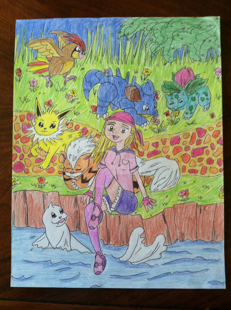 Pokemon team, Generation 1 - Kanto by AnaturalBeauty on DeviantArt