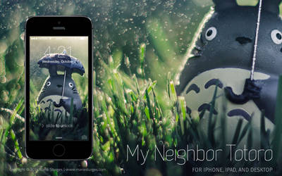 Totoro | Wallpaper for iPhone, iPad, and Desktop