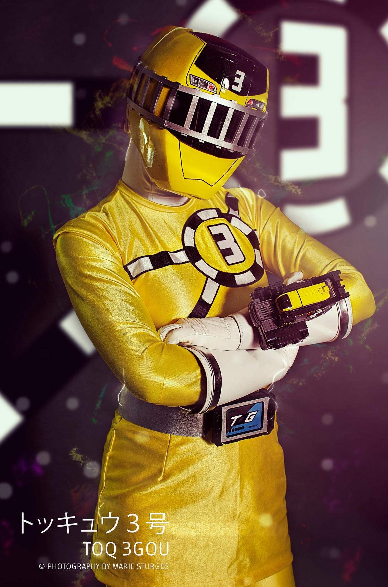 Toq Form ToQ 3gou - Ressha Sentai ToQger by mariesturges on DeviantArt