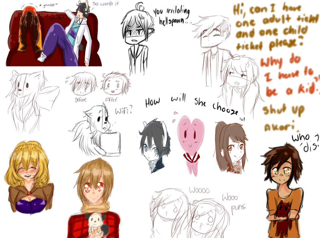 SK: Sketches and stuff~