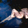 Nude in the river