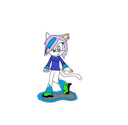 Aqua the Cat in Sonic Riders (gift)