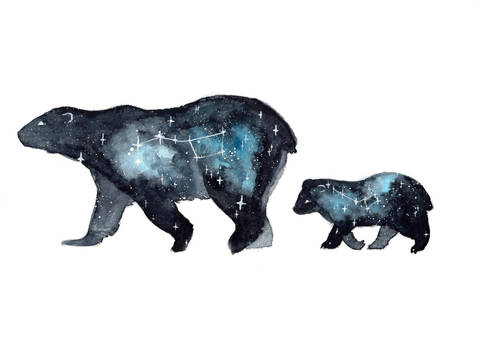 Ursa Major and Ursa Minor