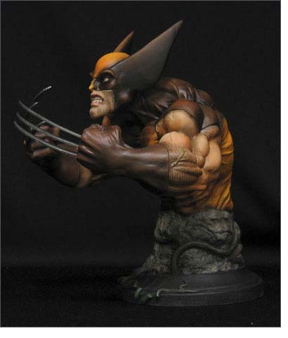 Wolverine Bust brown costume