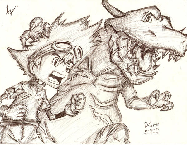 Deviantart Reference Digimon digimon by darksun2 on DeviantArt