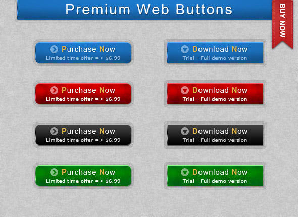 Deviantart Web Button Vibrant Web Buttons by bhertzel on DeviantArt