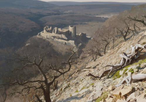Landscape With a Ruined Castle
