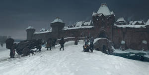 A Medieval Town (Midwinter)