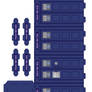 Police box paper model - page1