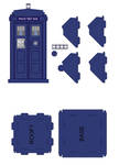 Police box paper model - page2
