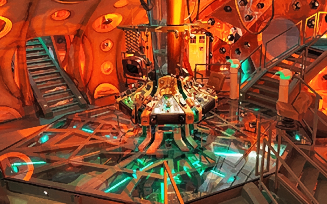 New TARDIS Interior SPOILER