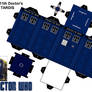 Series 5 papercraft Tardis