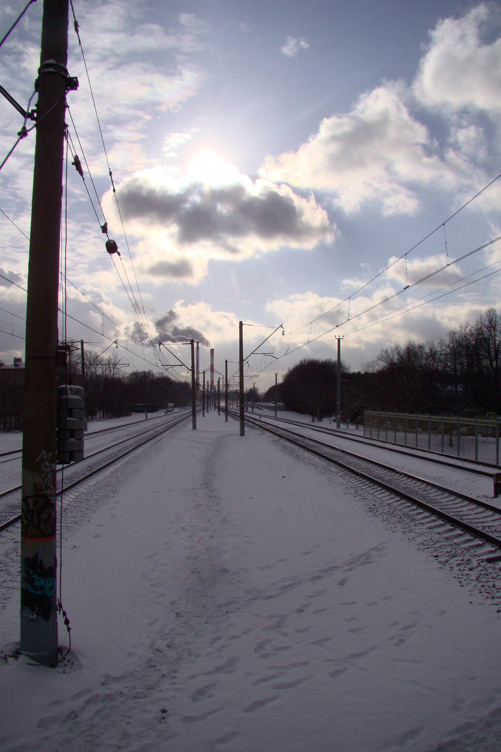 Winter railway 3