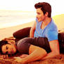 CrissColfer on the beach