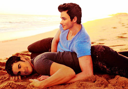 CrissColfer on the beach