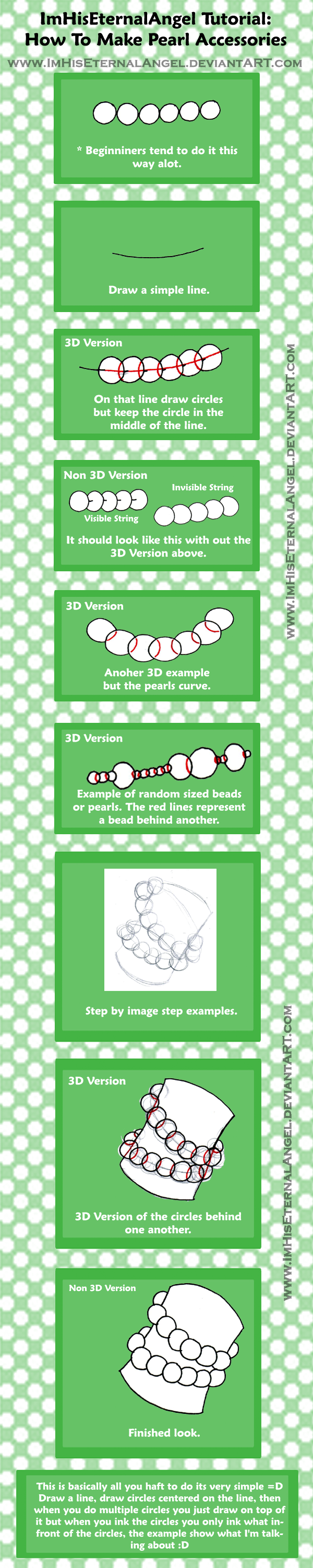 How To Draw Pearl Accessories