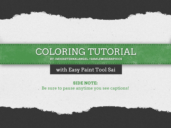 How To Use Paint Tool Sai Coloring Tutorial By Emeraldangelstudio On How To Use Paint Tool Sai Coloring Tutorial By Emeraldangelstudio On