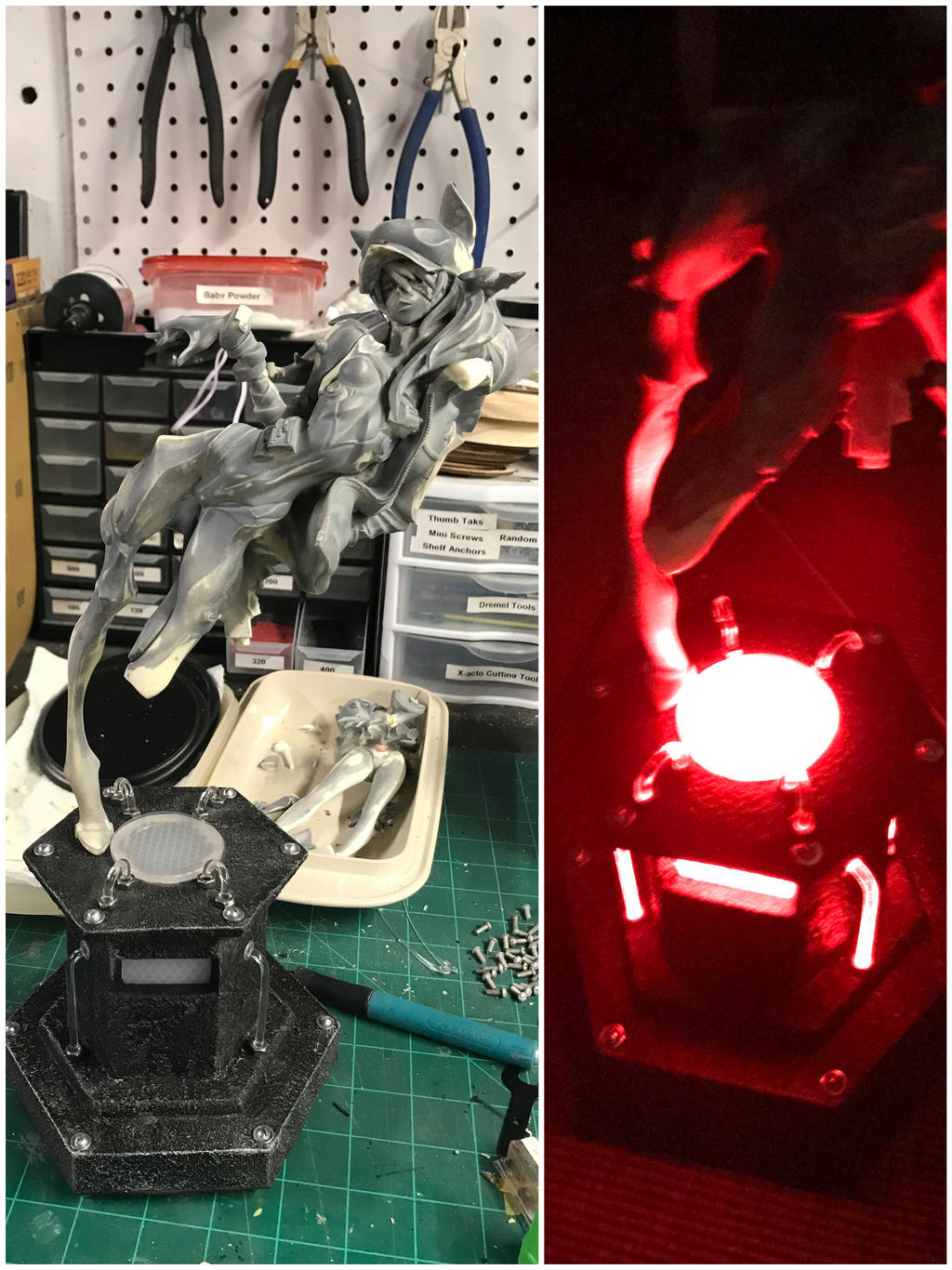 WIP Asuka Garage Kit (With Custom Base) by EmeraldAngelStudio