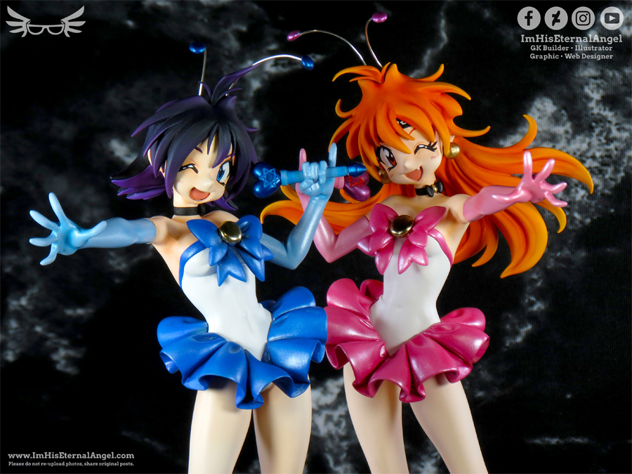 1/6 Lina and Amelia Garage Kit Commissions by EmeraldAngelStudio