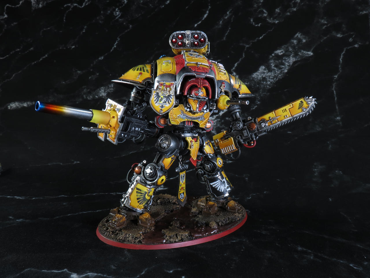Hawkshroud Knight with LEDs by EmeraldAngelStudio