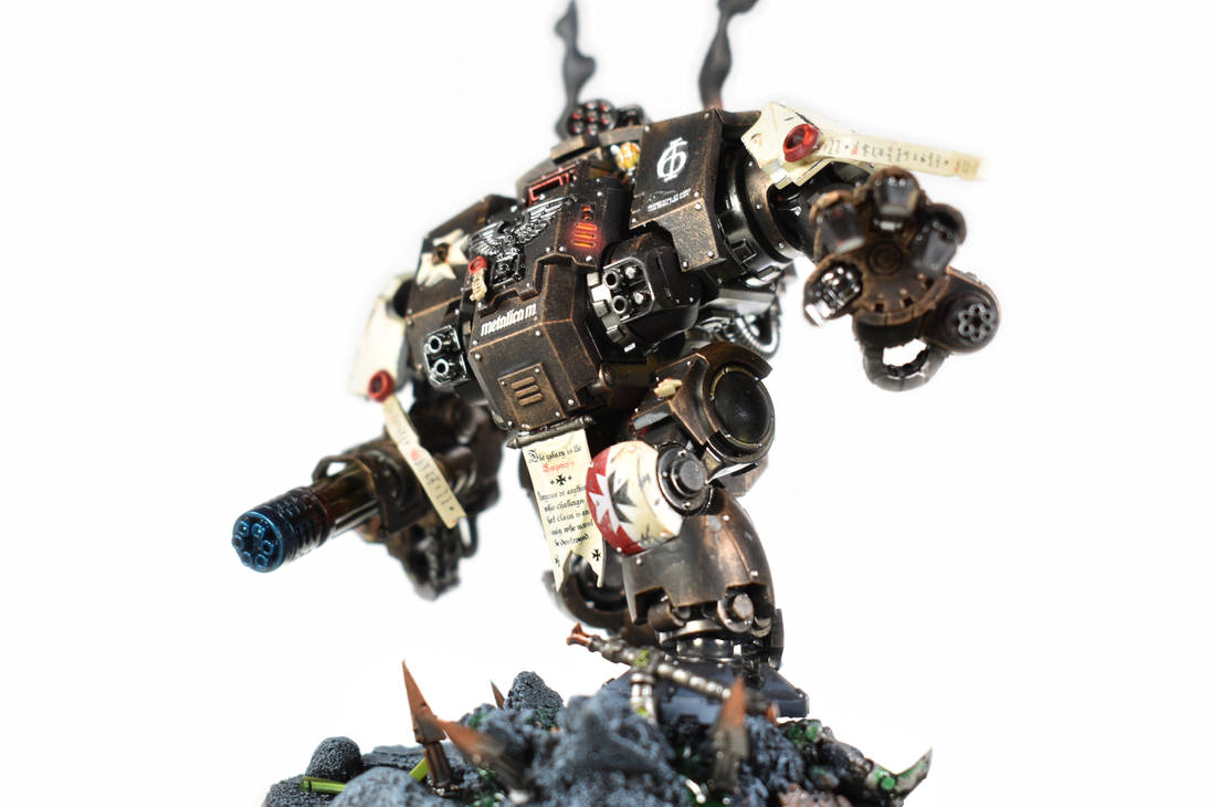 Black Templar Redemptor Dreadnaught by EmeraldAngelStudio