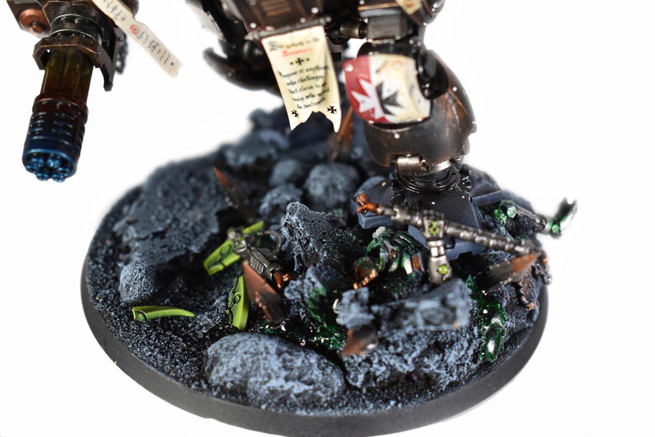 Black Templar Redemptor Dreadnaught by EmeraldAngelStudio