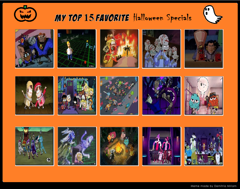 Top 15 Cartoon Halloween Specials by MrAnimatedToon on DeviantArt Top 15 Cartoon Halloween Specials by MrAnimatedToon on DeviantArt