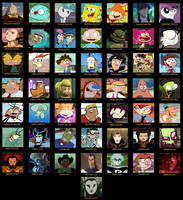 Character Alignment Disney Character Alignment Chart (Disney Shows 7x7) by MrAnimatedToon on ...