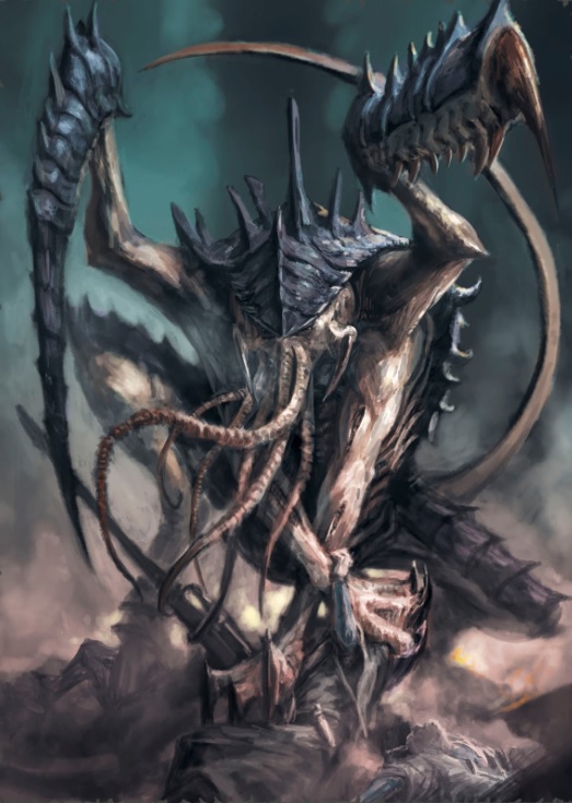 Tyranid Lictor Artwork