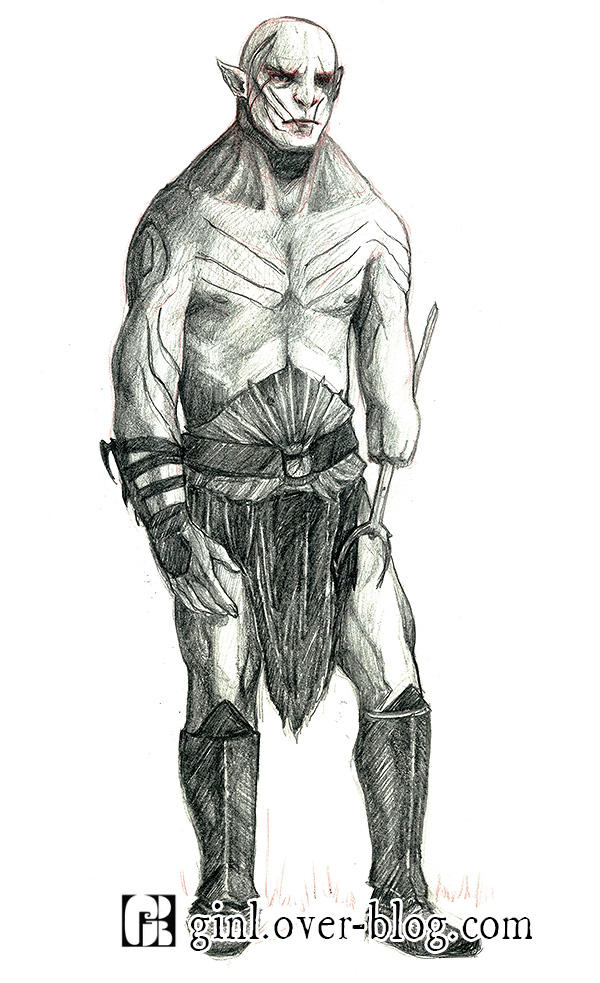 Azog by ginL on DeviantArt