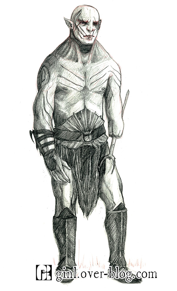 Azog by ginL on DeviantArt