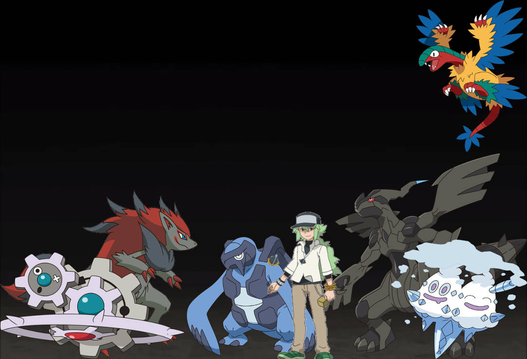 Pokemon: Rise of Heroes - N and his Team by RiseOfHeroes on DeviantArt