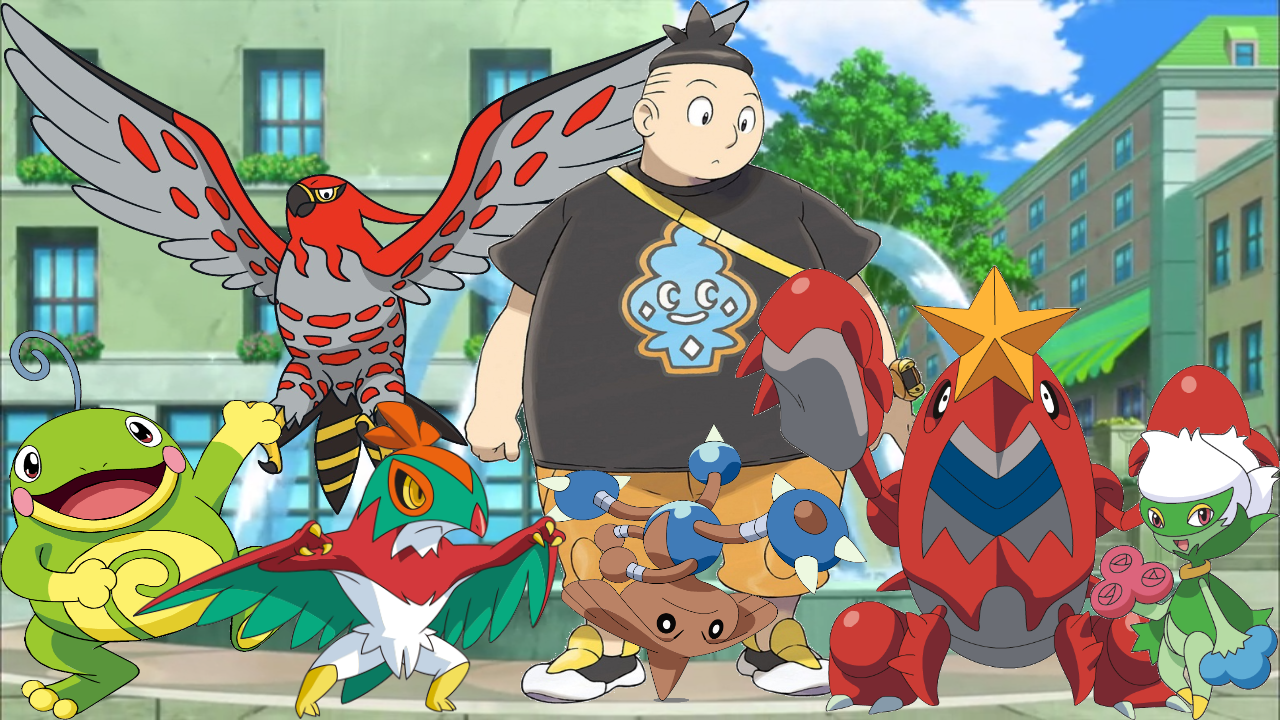 Pokemon X/Y: Starter pokemons theme 1280x720