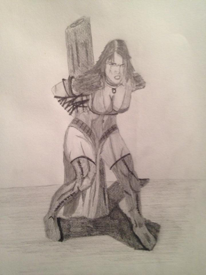 Dragon Age Captured Mage (Pencil) by rcreswell on DeviantArt