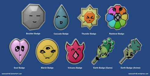 Pokemon badges