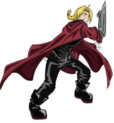 Edward Elric 1st Drawing