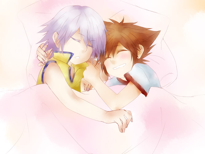 KH: chibi Riku and Sora