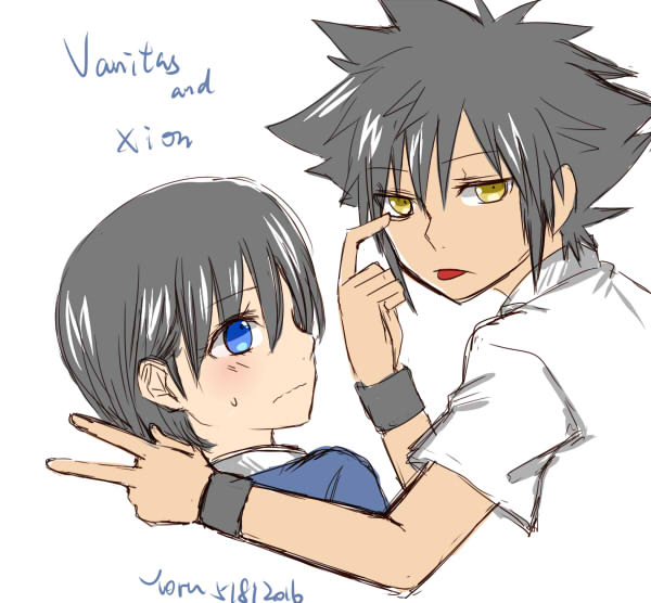 Kh Vanitas And Xion By Yoruven On Deviantart