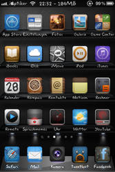 iPhone Homescreen 2 with i2HD