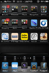 iPhone Homescreen 5 with i2HD