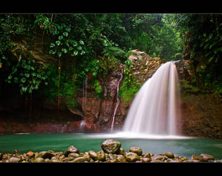 Tropical Waterfall