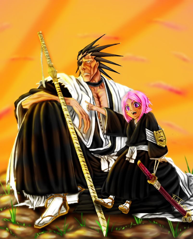 Kenpachi and Yachiru