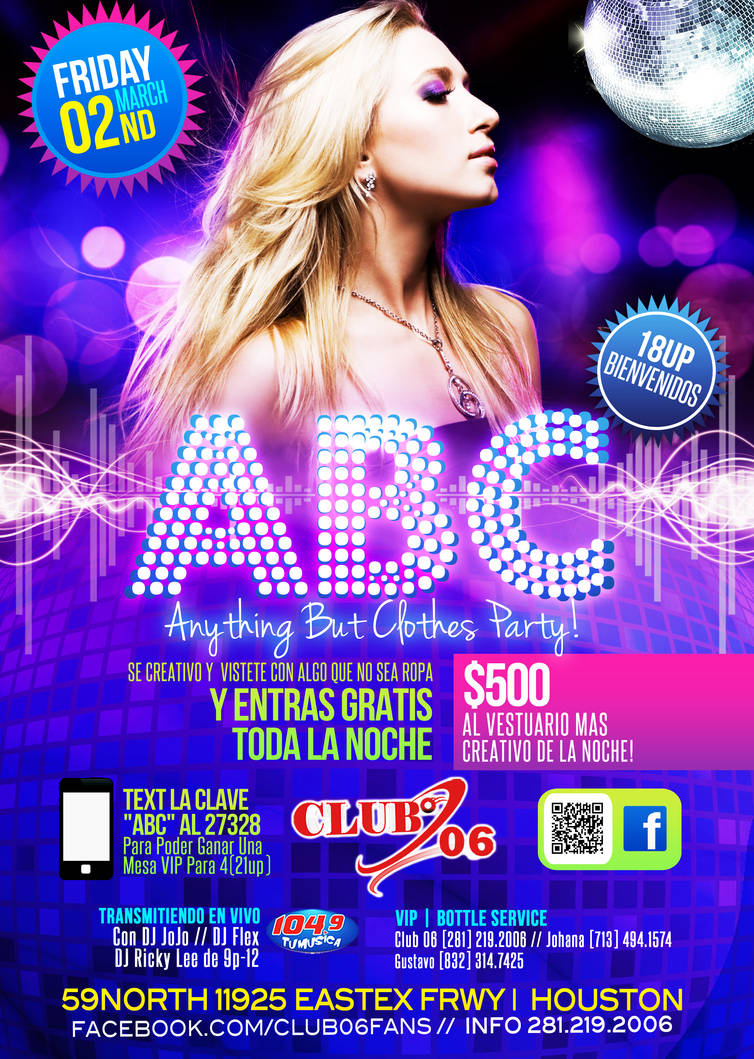 ABC Party Flyer Template by LouisTwelve-Design on DeviantArt