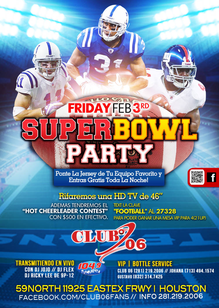 SuperBowl Party Flyer by LouisTwelveDesign on DeviantArt
