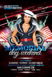 Memorial Day - 4th of July - Flyer + fb Timeline