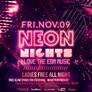 Neon Nights / Glow Party | Flyer + Facebook Cover