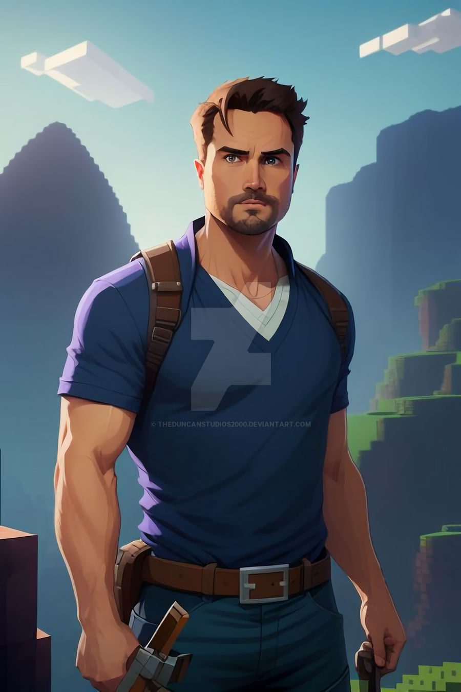 Steve Perry Minecraft Minecraft Steve by TheDuncanStudios2000 on DeviantArt