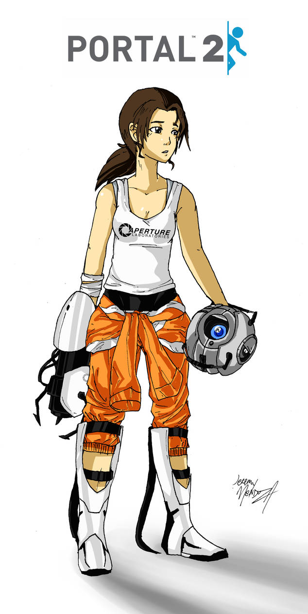 Chell ~P0RTAL 2~ by Jeremy-Mendoza on DeviantArt