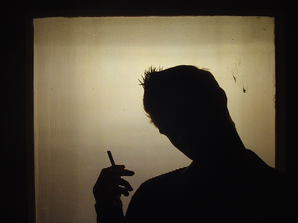 Cigarette Silhouette