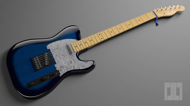 Fender Telecaster (Blender 3D)